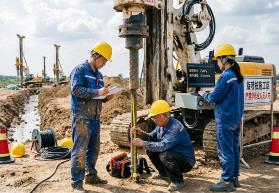 旋喷桩施工